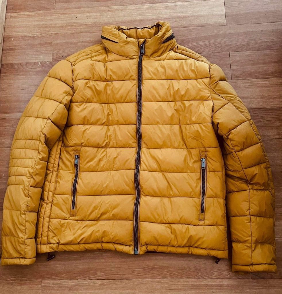 Zara man cheap yellow jacket