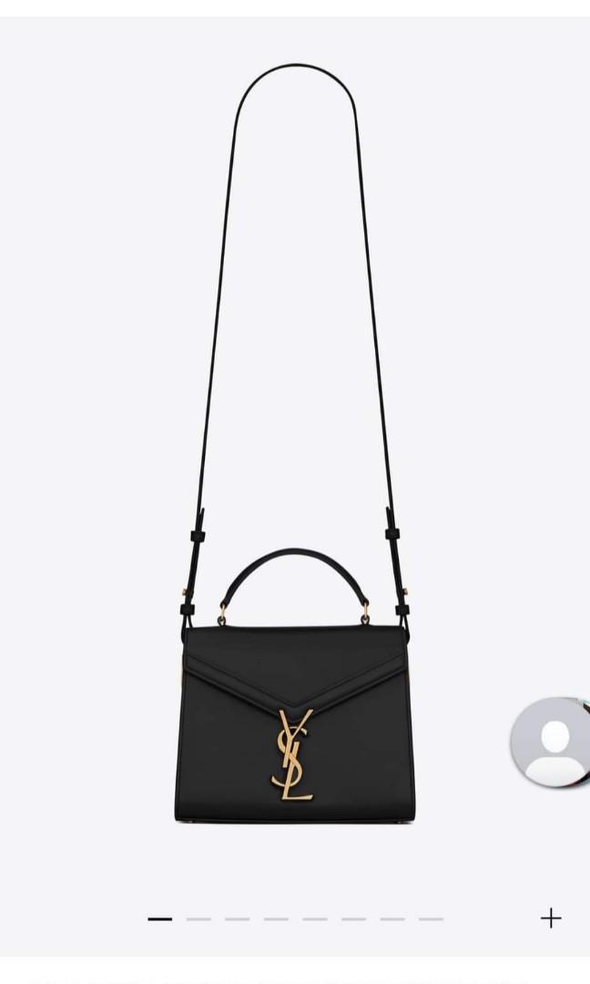 YSL - Cassandra mini tap handle bag (Category: Luxury Bags & Wallets) located in Butuan. Submitted by arnel_cabiling2000 (Listing ID 1169502598, Image 1). Description: Saint Laurent - Brand new and Authentic fresh from Canada size: Medium Sl8ghtly negotiable.