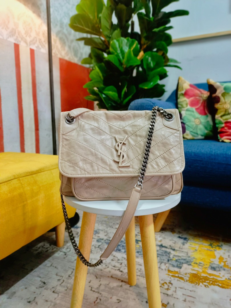 YSL NIKI NUDE MEDIUM Luxury Bags Wallets on Carousell