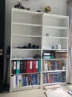 2 IKEA Billy book cases