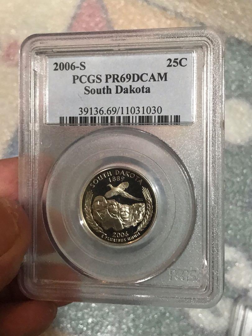 一個美國總統山紀念幣，售價350, 興趣及遊戲, 收藏品及紀念品, 錢幣- Carousell