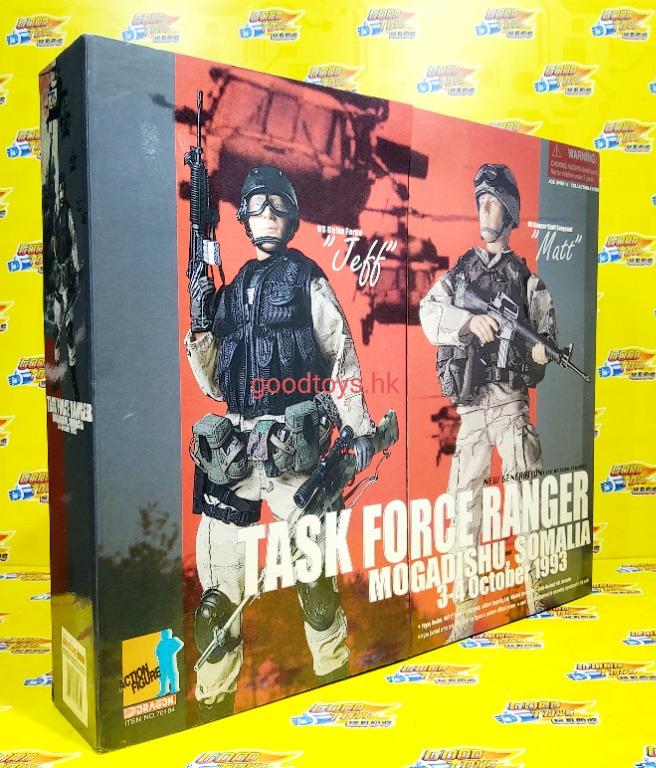 全新 DRAGON 1/6 12吋 TASK FORCE RANGER MOGADISHU SOMALIA 3-4 OCTOBER 1993  