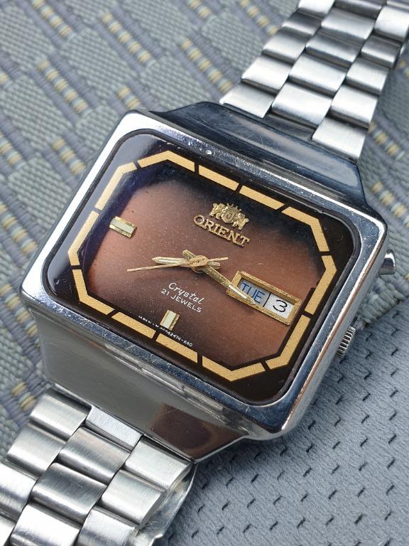 Reloj orient rectangular deals