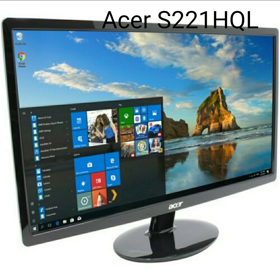 Acer (S221HQL) 22 inch LED Monitor [Refurbrished] with HDMI Port/"Acer ...