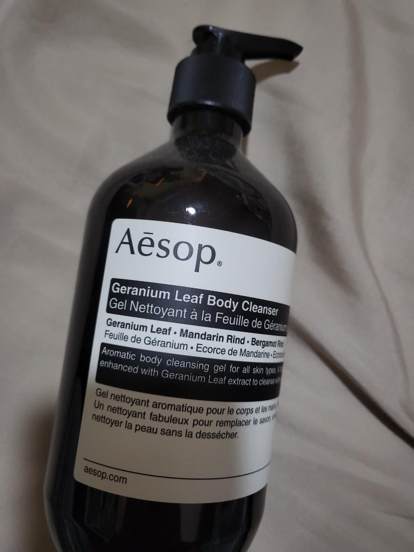 aesop geranium leaf body Cleanser 500ml, Beauty & Personal Care, Bath