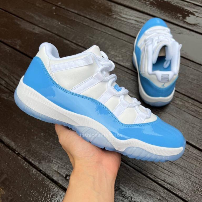 Air jordan xi low university blue best sale