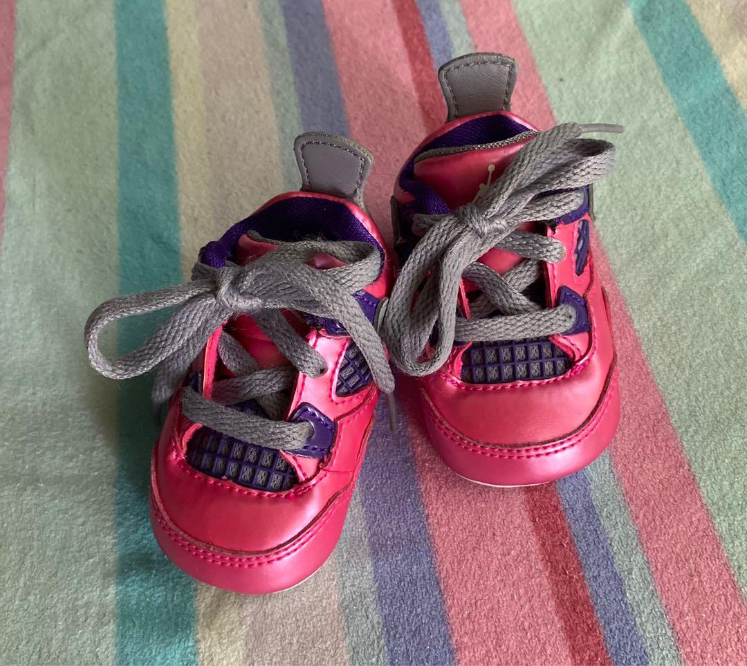 Air Jordan 4 Retro for baby 0-4 months 