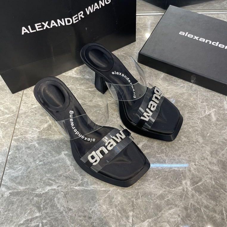 Alexander wang transaprent glitter 
