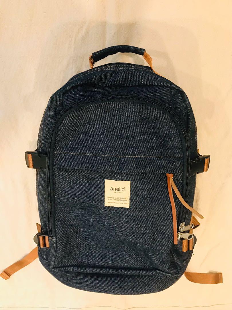 Anello denim backpack cheap