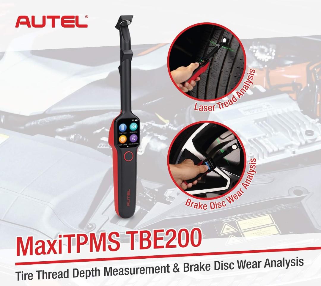 Autel Maxitpms Tbe200 Tire Tread Depth Brake Disc Wear, 41% OFF