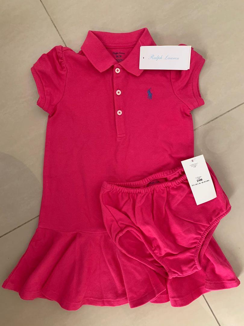 Polo top baby dress