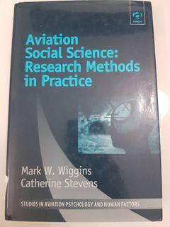 Aviation Social Science: Research Methods in Practice