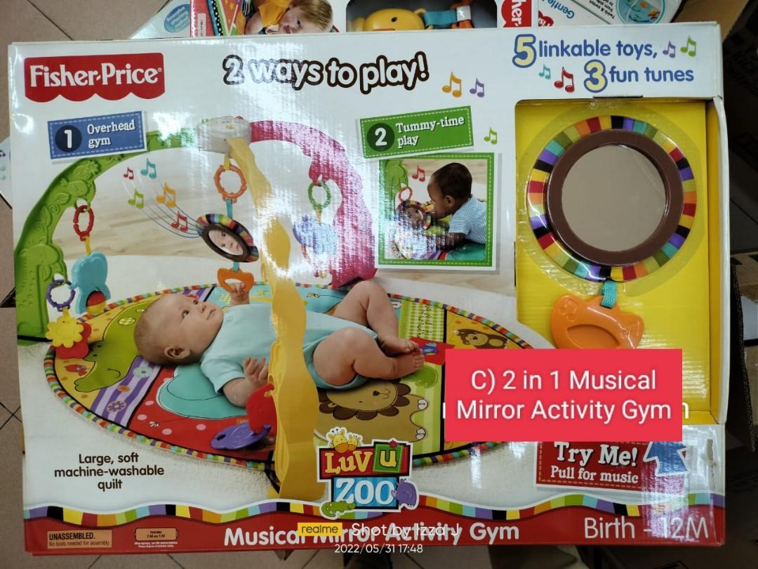 Fisher Price Baby gym mat, Babies & Kids, Infant Playtime on Carousell