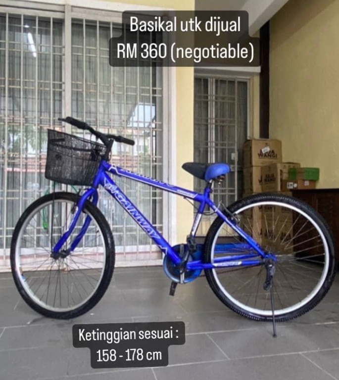 Second deals hand basikal