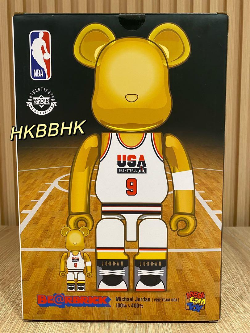 BEARBRICK MICHAEL JORDAN 1992 TEAM USA (DREAM TEAM)100% & 400