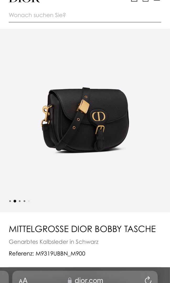 BLACK FRIDAY DEAL BNIB Dior Bobby Black Medium