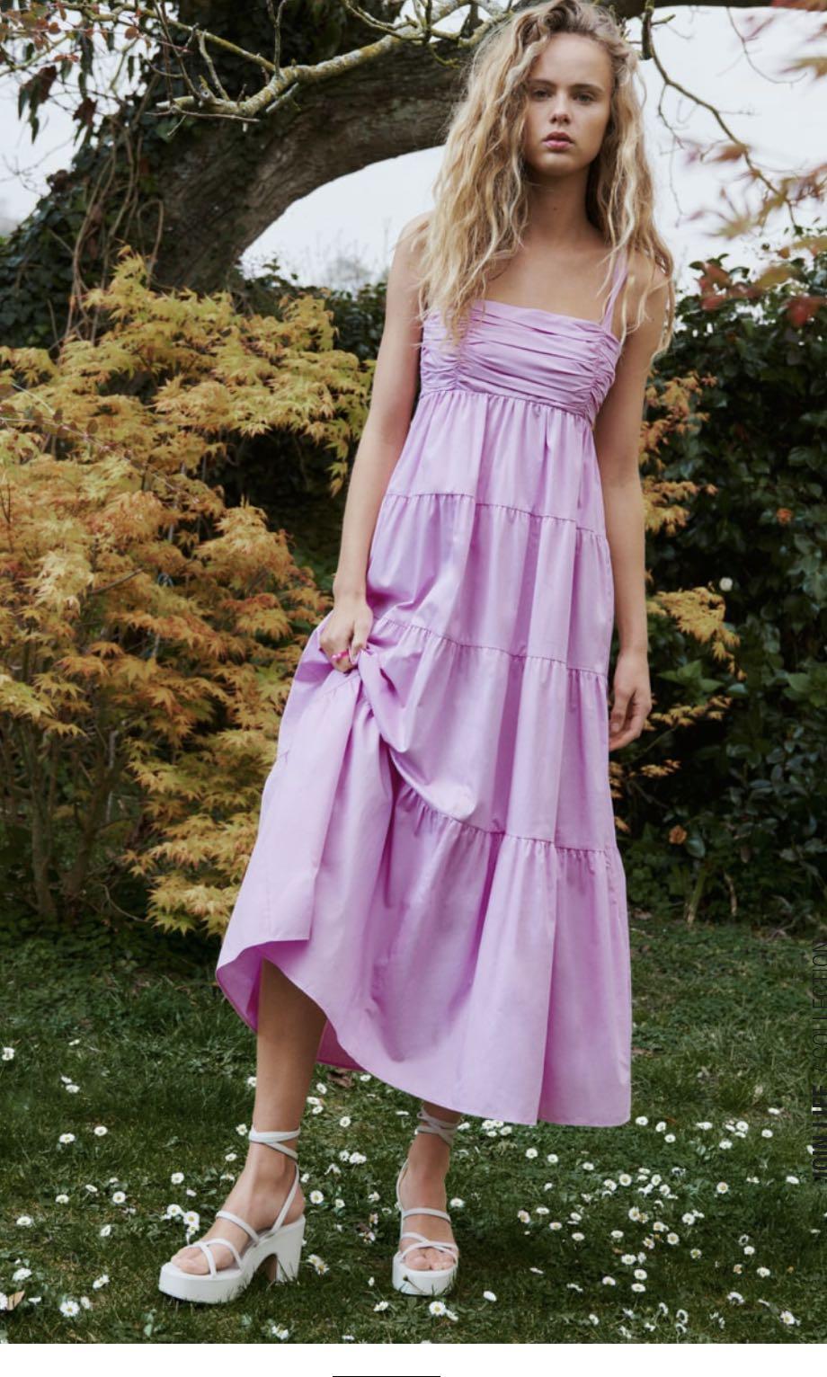 Zara poplin panelled dress Sale