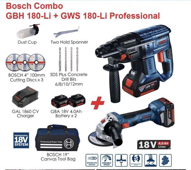 Combo bosch 18v store
