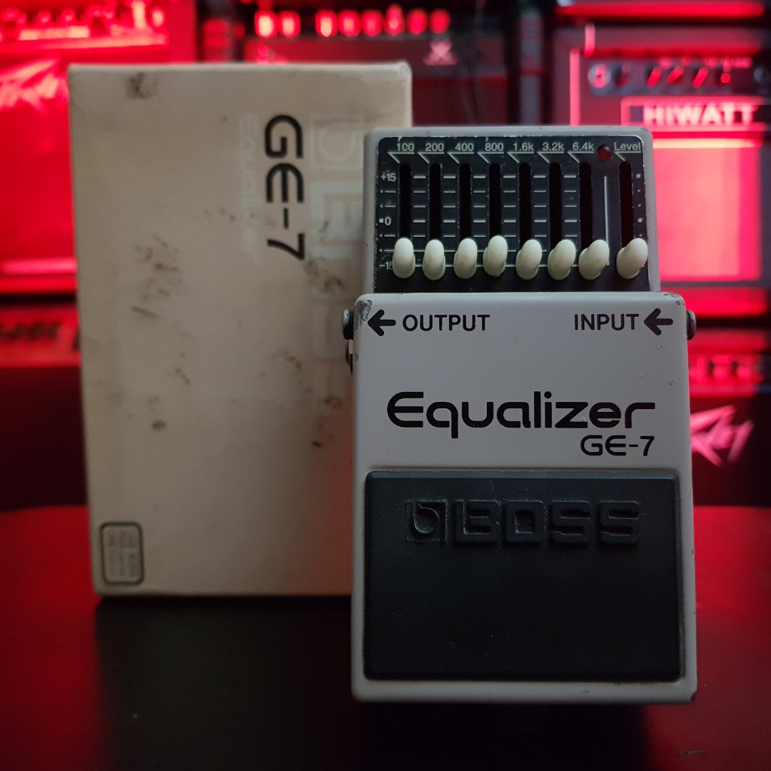 Boss Equalizer GE7 (Used), Hobbies & Toys, Music & Media, Musical Instruments on Carousell