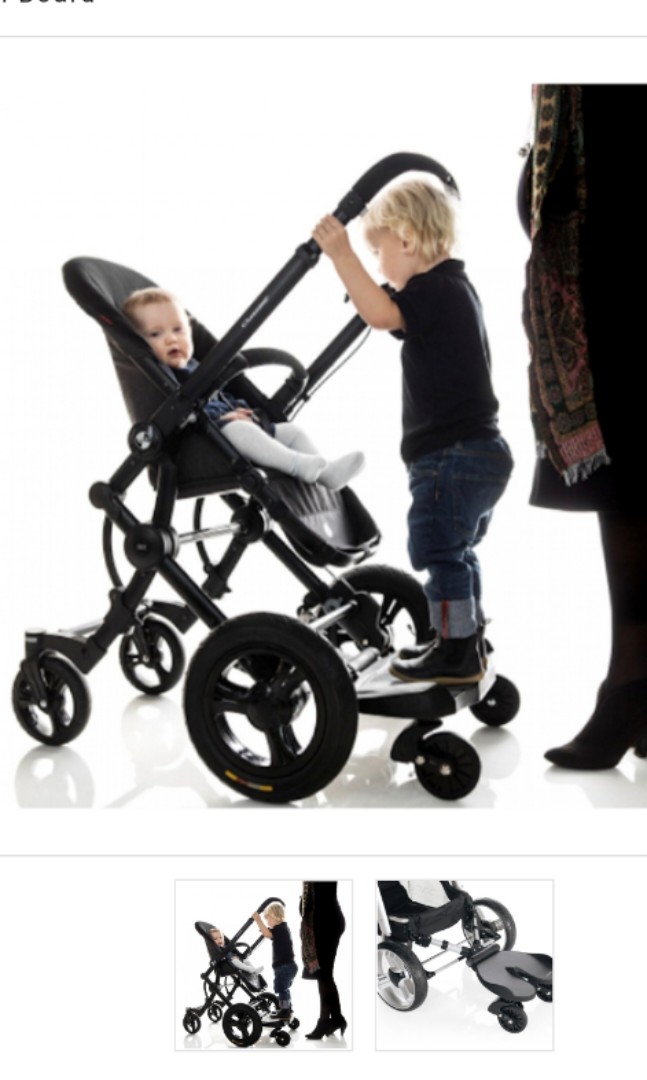 Bumprider sit stroller board store black
