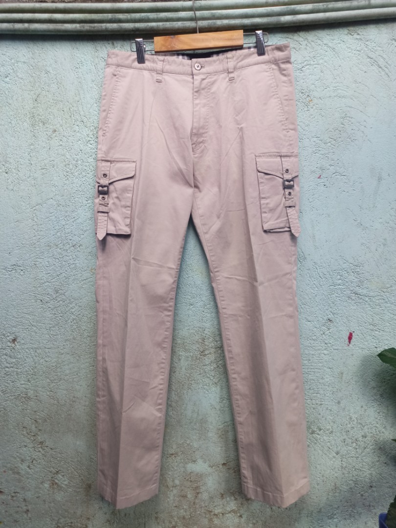 BURBERRY - BLACK LABEL CARGO PANTS 