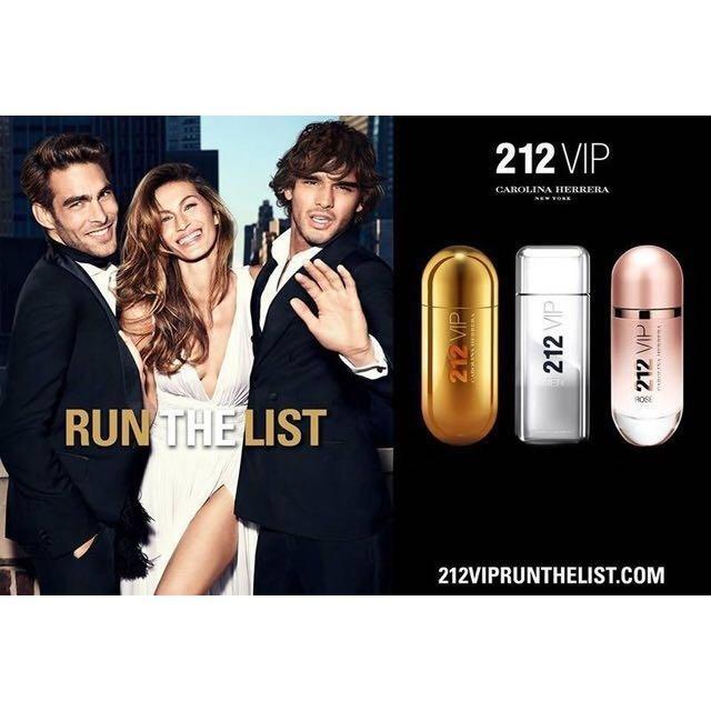 Carolina Herrera 212 VIP EDT for Men (100ml/Tester) Eau de Toilette NYC