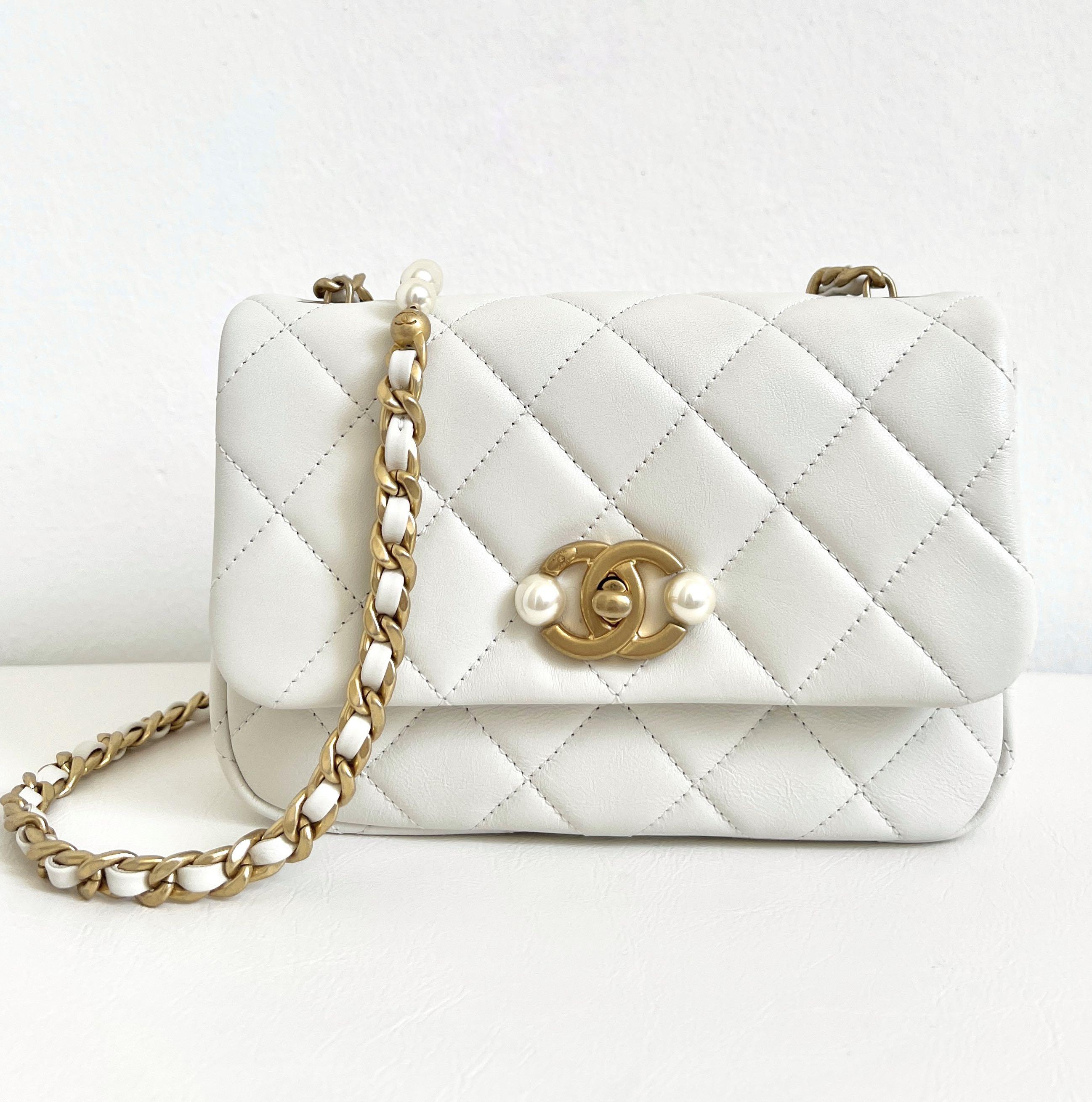 Chanel pearl sales bag price