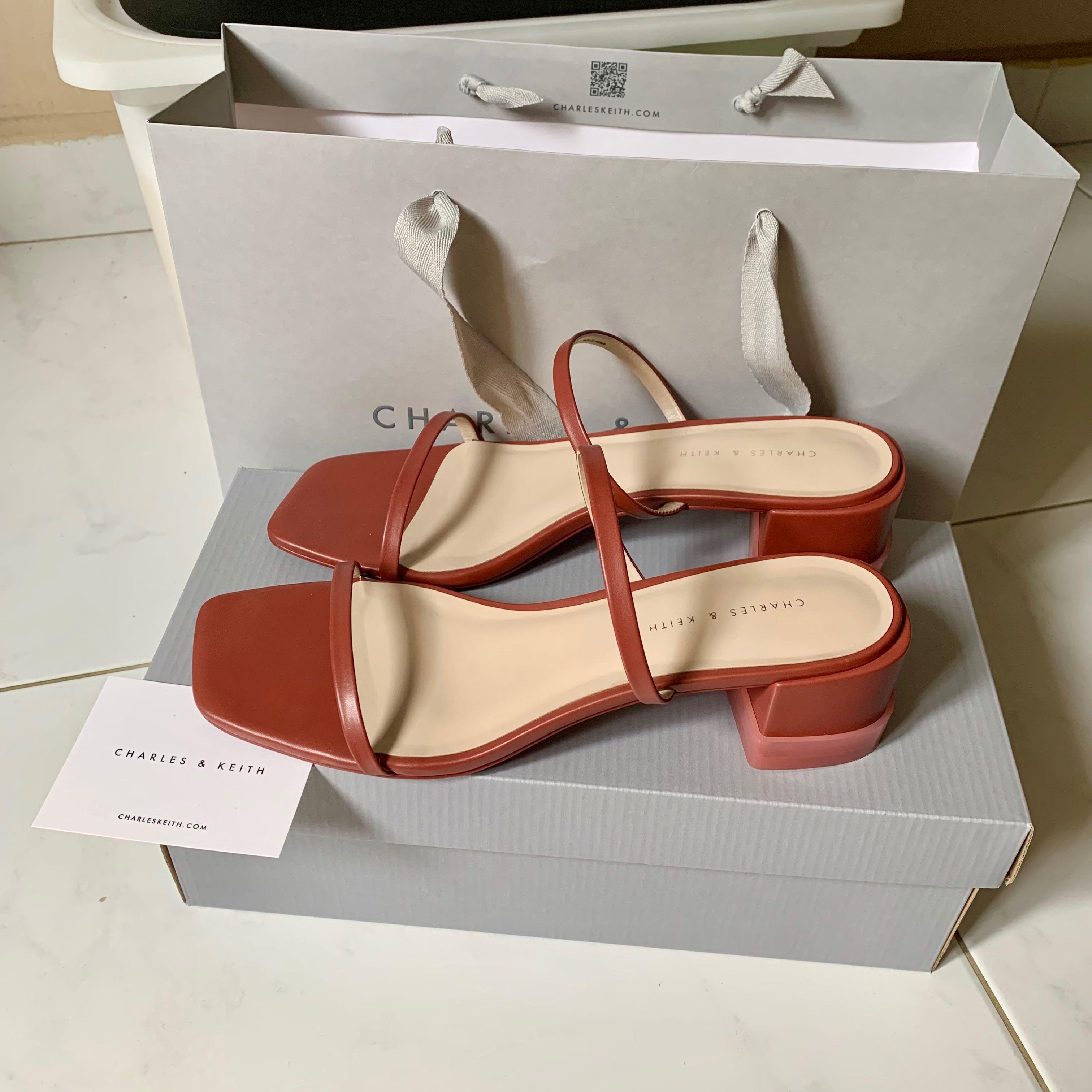 Double strap on sale block heel mules