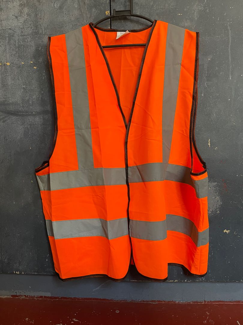 CL Co. Safety Vest Orange, Men's Fashion, Tops & Sets, Vests on Carousell