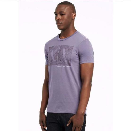 CLEARANCE Armani Exchange Logo T Shirt Men s Fashion Tops