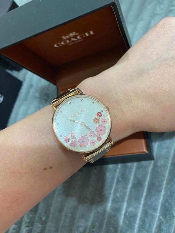 Coach store flower watch