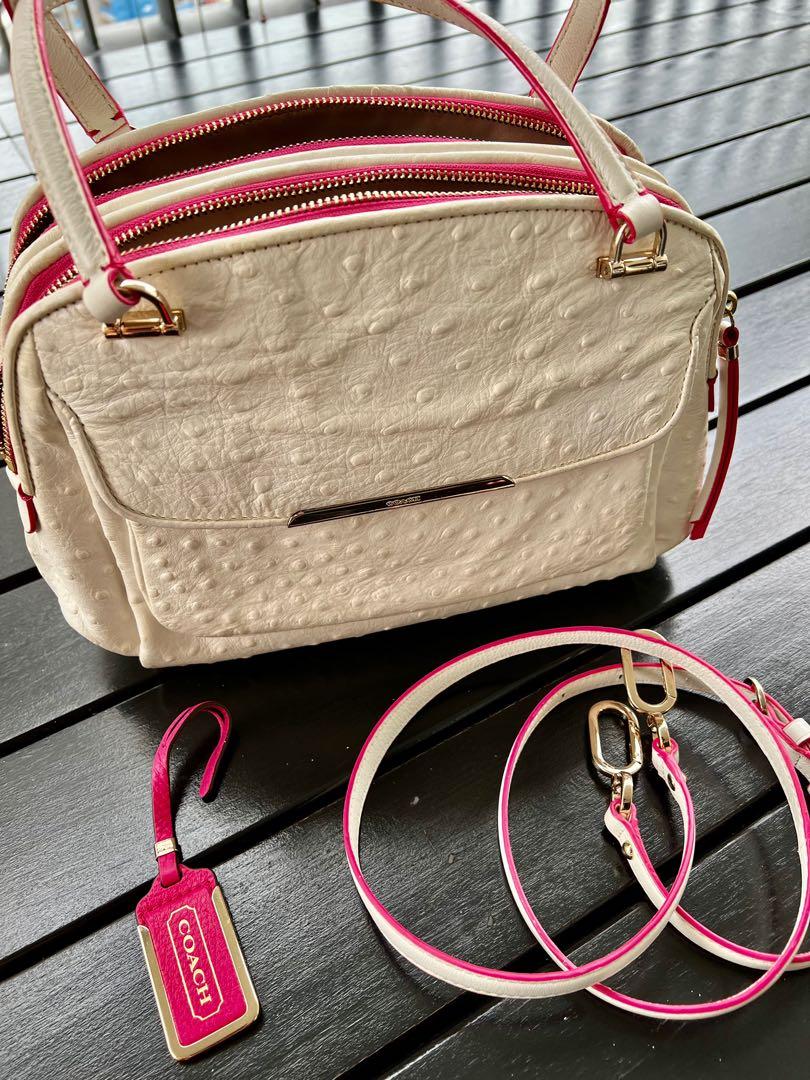 Coach ostrich handbag online