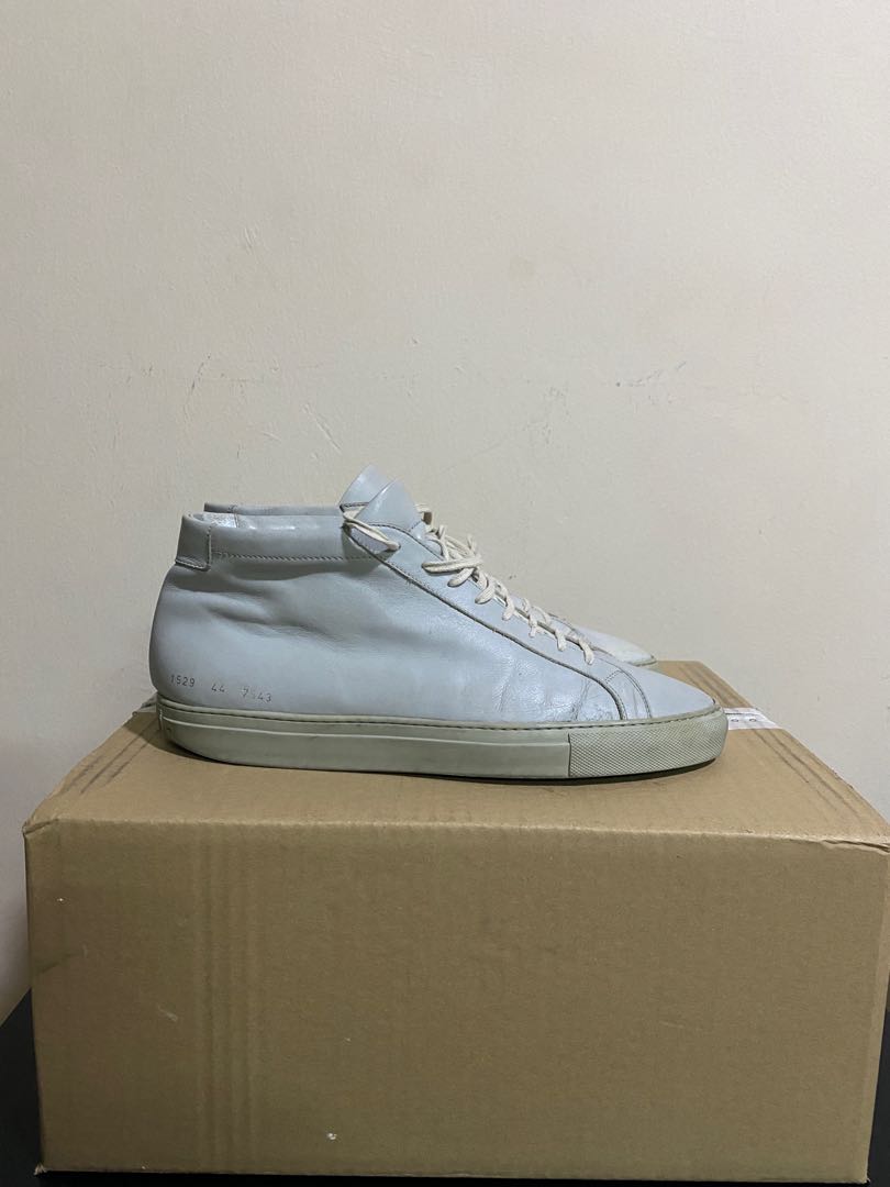 Common Projects Mid Grey Men s Fashion Footwear Sneakers on