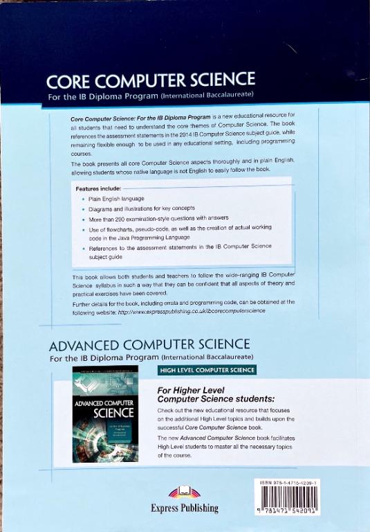 CORE COMPUTER SCIENCE FOR THE IB DIPLOMA PROGRAM, 興趣及遊戲, 書本 & 文具, 教科書 ...
