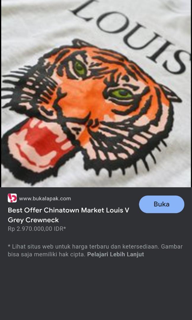 chinatown market louis v crewneck