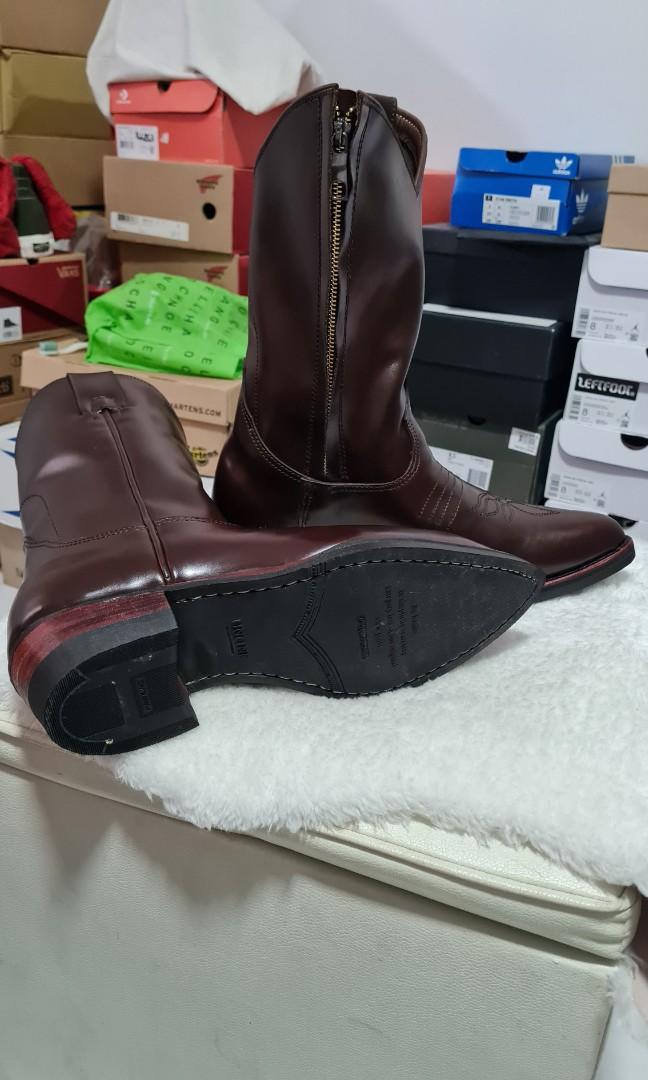 Made in Myanmar Custom made western boot Not for sale Men s
