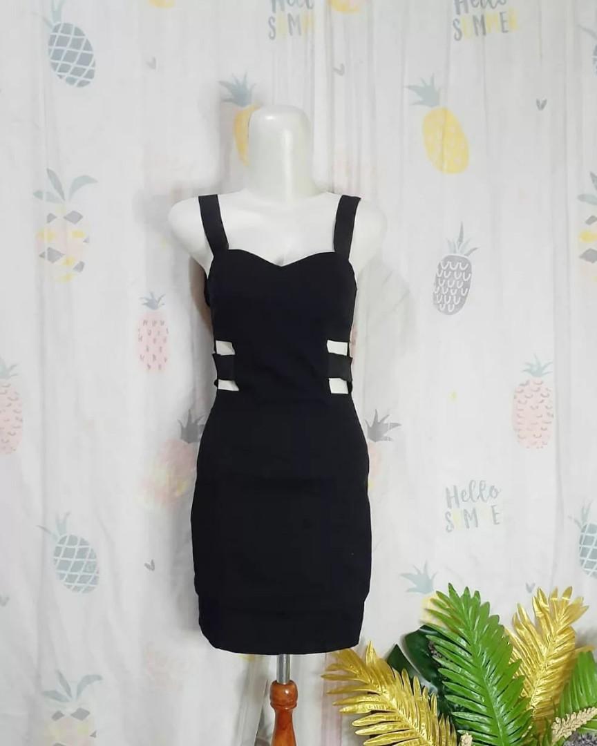Cut out sexy back dress, Fesyen Wanita 