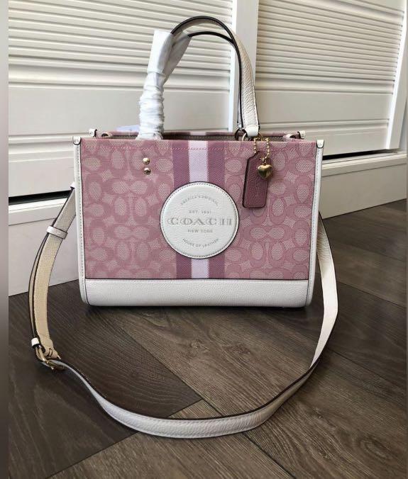 Dempsey coach pink tote bag, Women's Fashion, Bags & Wallets, Tote Bags on  Carousell