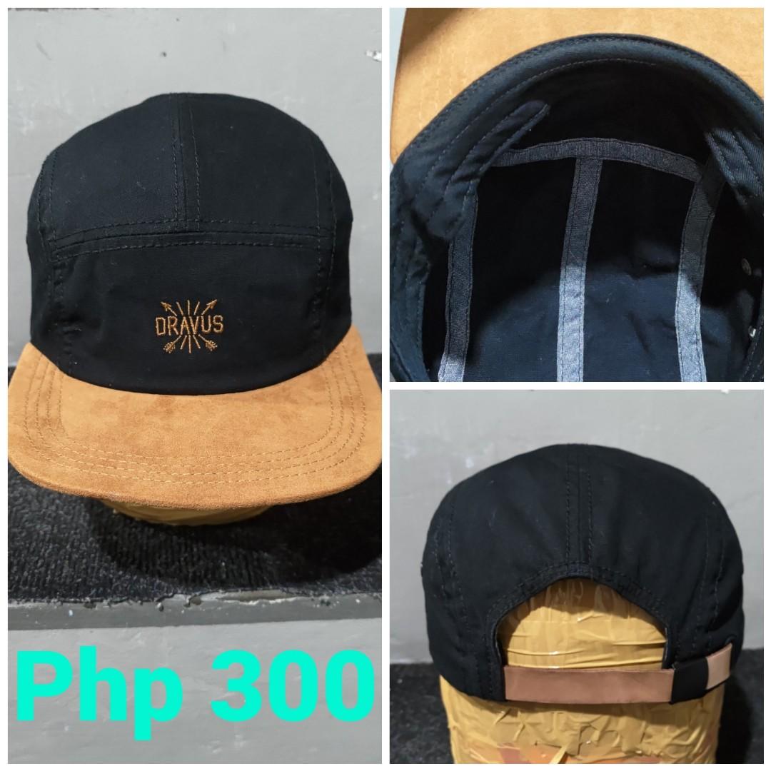 Dravus 5 Panel Cap, Men's Fashion 