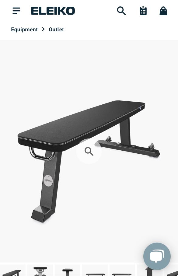 Eleiko classic discount flat bench