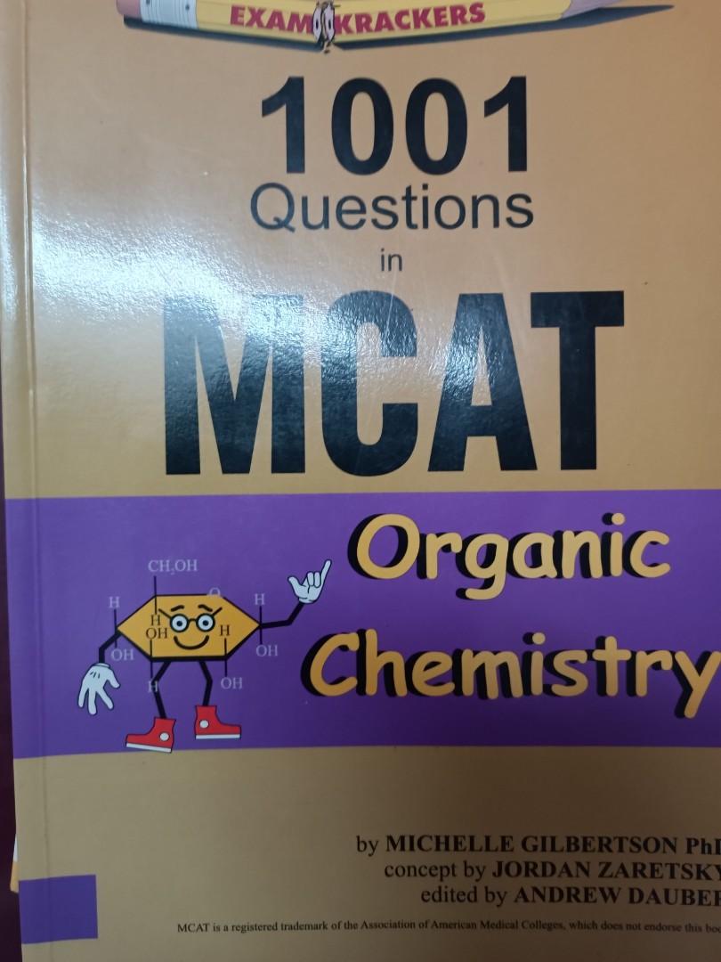 Examkrackers MCAT organic chemistry, Hobbies & Toys, Books & Magazines