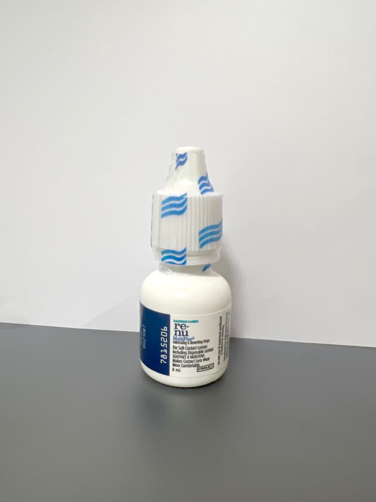 Eye Drop ReNu Multiplus lubricating and Rewetting drops Soft contact