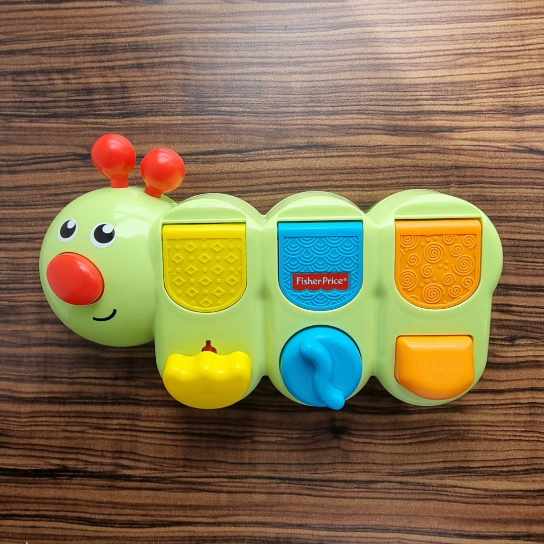 Fisher Price Caterpillar Pop Up Baby Toy, Babies & Kids, Infant