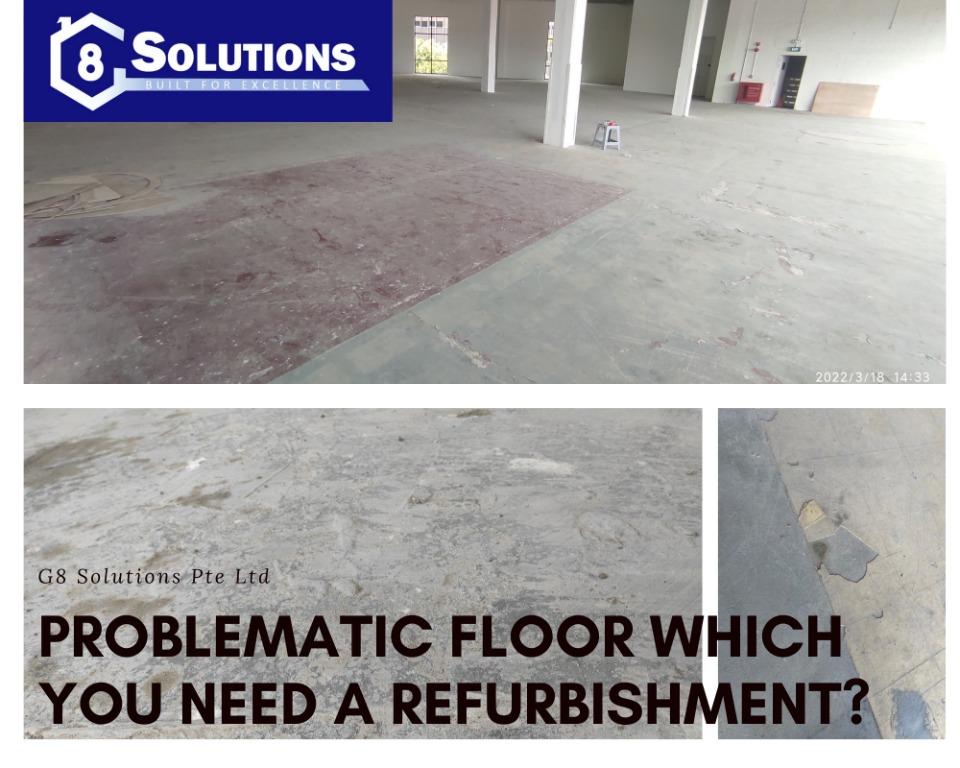 Floor grinding / Floor smoothening / Cement levelling / Floor removal