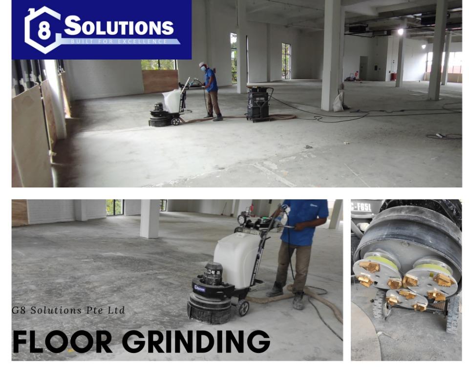 Floor grinding / Floor smoothening / Cement levelling / Floor removal