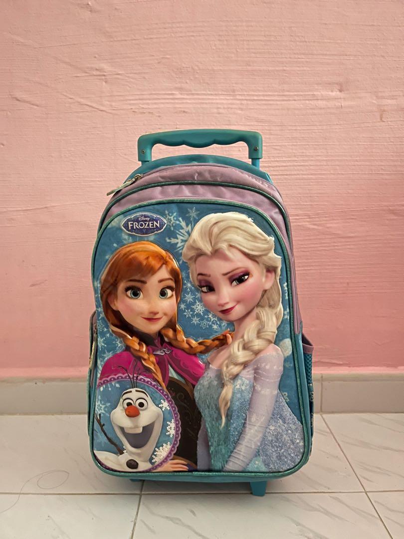 Frozen trolley hotsell school bag