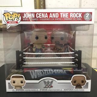 Funko Pop WWE Moments John Cena VS The Rock 2 pack