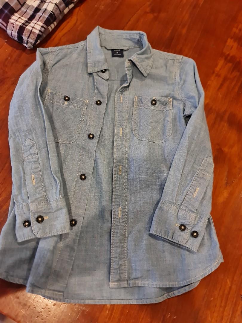 GAP denim shirt kemeja anak, Bayi 