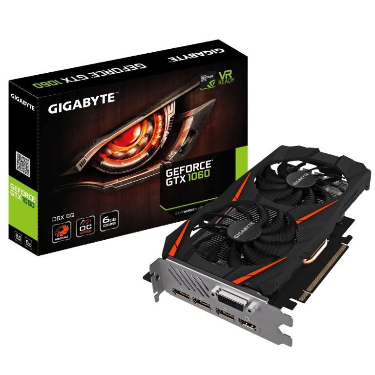 GigaByte GTX 1060 WINDFORCE OC 6G
