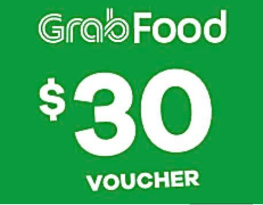 Grab food voucher, Tickets & Vouchers, Vouchers on Carousell